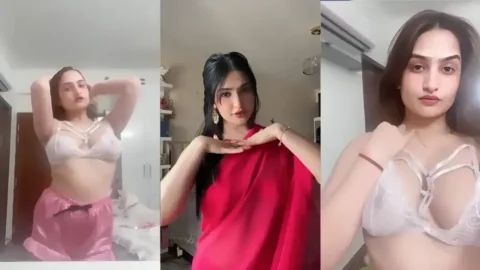 Sassy Poonam s Viral MMS Lingerie Tease Showing Her Horny Boobs and Wet Pussy Video MMS