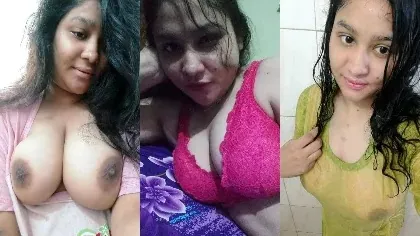 Horny Chubby Boobs Press Sexy Ass Striping Bathing Part 9