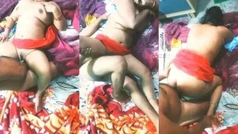 Desi Bhabhi Sloppy Blowjob and Hardcore Fucking Online Video MMS