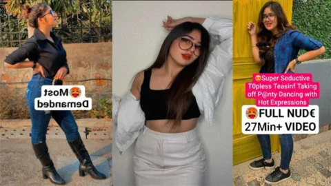 Model Viral Full Nude - For First Time Ever Super Seductive - Topless Teasing Mms Video