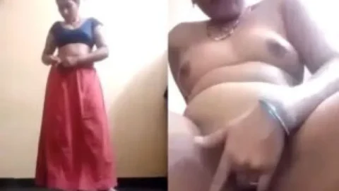 Unsatisfied Bhabhi masturbating with cucumber Desi Porn MMS