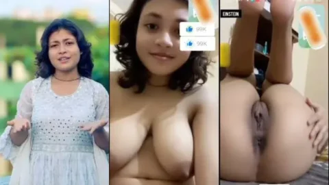 Influencer Nujhat Viral Nude MMS Leaked Exposing Huge Tits and Hairy Pussy Video MMS