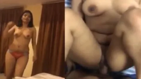Sexy Indian girl blowjob and fucking in hotel Desi Porn MMS