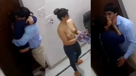 Desi Aunty Fucked By Boss In Office Leaked CCTV Sex Scandal Video MMS