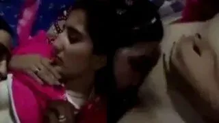 Desi village girls secret hot lesbian romance caught on cam MMS Porn