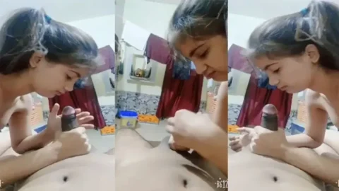 Secret Love Moments Hot GF Blowjob and Hardcore Action MMS Porn