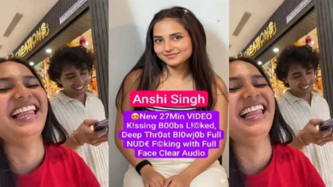 Anshi Singh Boyfriend Giving Amazing Deep Blowjob Fucking Cum Shower Desi Porn MMS
