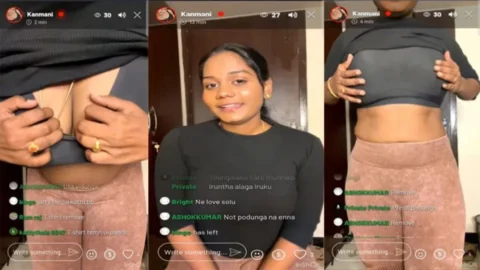 Kanmani Paid Nude Live Chat HD Porn