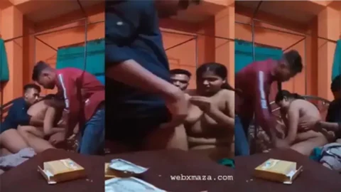 Desi Young Bhabhi Affair 2 Debar Threesome Fucking Nobody At Home HD Porn