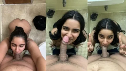 Desi NRI bhabhi ka bold bathroom romance with steamy eye contact MMS Porn
