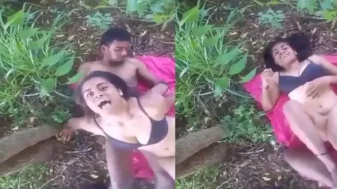 GF Fucked In Jungle Viral XXX Indian Outdoor Desi Porn MMS