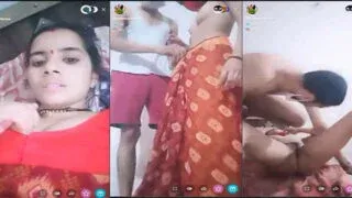 Desi Couples Hot Private Cam Romance Exposed Live MMS Porn