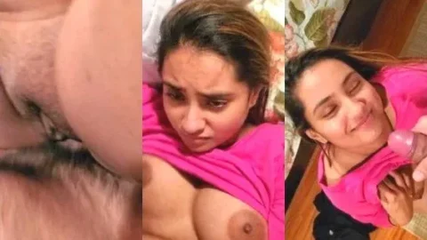 Desi Girlfriend Fucked Hard and Takes a Huge Facial Cumshot Video MMS