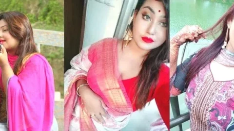 Horny Desi BBW Bhabhi Strips Nude for a Leaked Bath Sex Video Video MMS