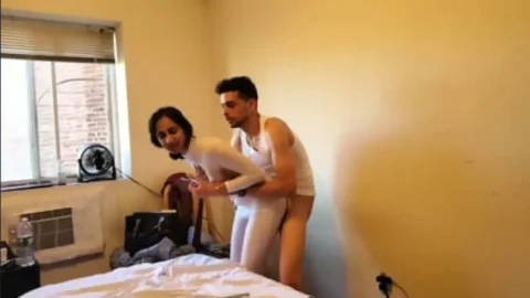 Horny UK Based Desi NRI With Her English Boyfriend Sex Tape Desi Porn MMS