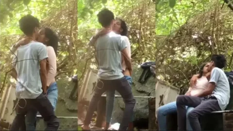 Desi Couples Steamy Park Romance Caught on Camera MMS Porn