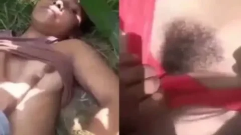 Indian girl fucked on grass field outdoor mms Desi Porn MMS