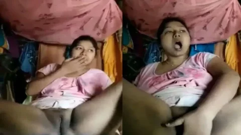 Super horny Bangla girl fingering pussy Desi Porn MMS