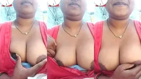 Horny Desi Bhabhi Exposes Her Massive Boobs Outdoors Leaked Video MMS