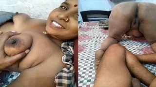 Desi chubby wife ka secret nude show dekh lo MMS Porn