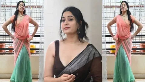 Desi bombshell Kanduri Sudhas steamy private pics leaked online MMS Porn