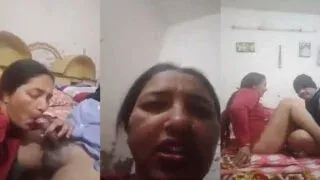 Hot Village Aunty Secret Sex with Uncle Caught on Camera MMS Porn