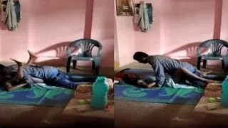 Desi village wifes private romance with her secret lover MMS Porn