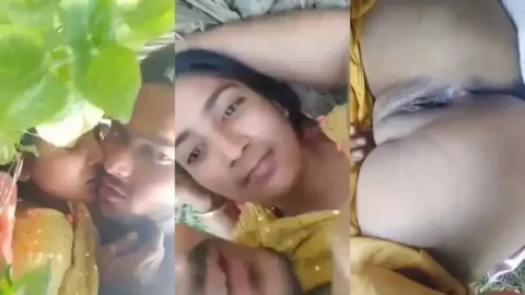 Gaon ki gori ka jungle mein pyara chhupa romance MMS Porn