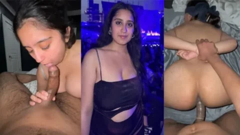 BigAss Sexy Indian Horny Gf Blowjob And Doggy Fuck With Moaning Desi Porn MMS