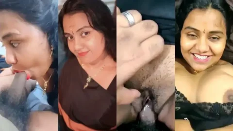 Desi bhabhi secretly giving hot blowjob to her lover MMS Porn