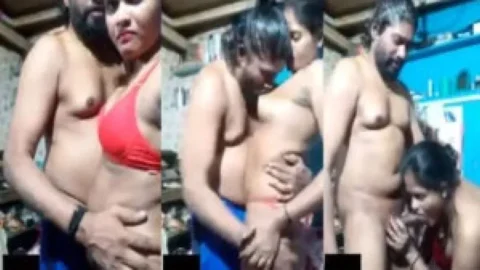 Desi couple hot sex on video call Desi Porn MMS