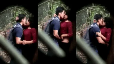 Desi Couple s Hidden Forest Finger Play Desi Porn MMS