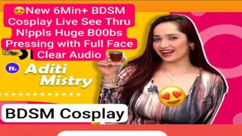 Aditi Mistry ka secret BDSM show with hot desi boobs live MMS Porn