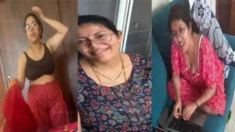 Desi Mummy Ki Private WFH Romance With Hot Office Secrets MMS Porn