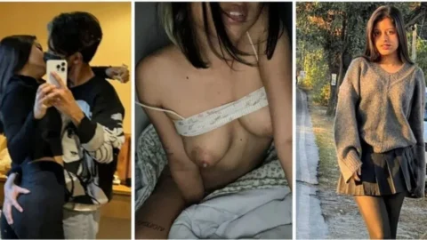 Hot desi girl with boyfriend teasing flashing her boobs Desi Porn MMS