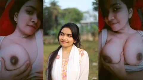 desi hot tanker gf pressing boobse Desi Porn MMS