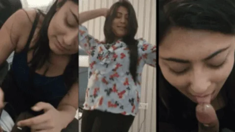 Horny Aunty Does Dirty Dance Sucks Dick When Lover is Not in Mood Desi Porn MMS
