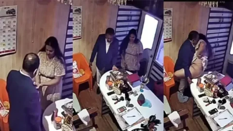 Desi hot Tamil astrologer ka office romance scandal part 2 exposed MMS Porn