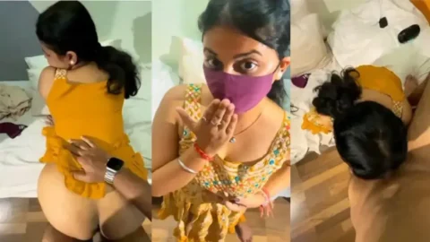 Desi bhabhi ka secret romance lover ke sath hot masti MMS Porn