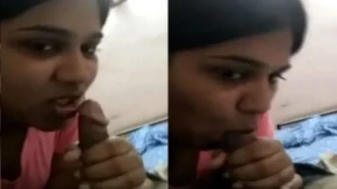 Desi Bhabhi blowjob MMS leaked online Desi Porn MMS