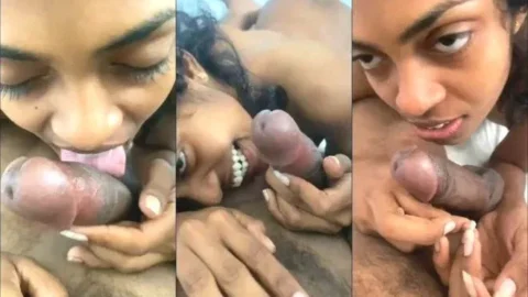 Leaked Desi Girlfriend Giving Sloppy Blowjob To Boyfriend Video MMS