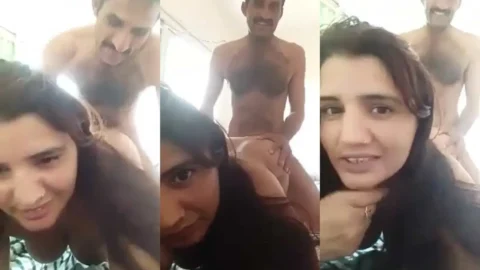 Desi Tenant GF Fucked Hard by Landlord in Doggy Style Leaked Sex Video MMS