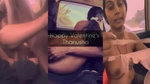 Hot Tamil Couples Secret Car Romance on Valentines Day MMS Porn