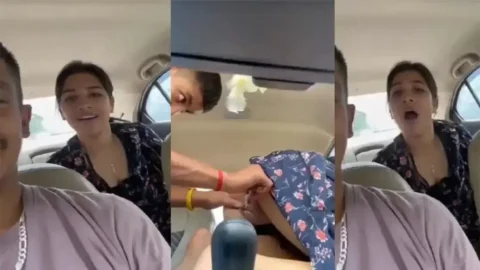 Desi Hot Wifes Car Mein Junior Ke Saath Secret Romance MMS Porn