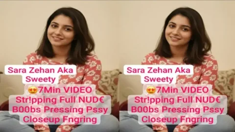 Sara Zwhan ka secret hot stripping video leak hua viral MMS Porn
