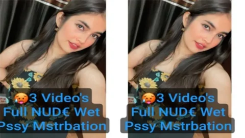 Cute Desi GF Panty Full Nude Stripping masturbation with Full Face For Long Distance Boyfriend HD Porn