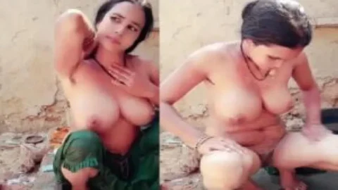 Village bhabhi nude bath outdoors viral incest Desi Porn MMS