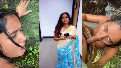 Fijian Indian Mia Z aka miaz Outdoor BG Fucking Two Dick Desi Porn MMS