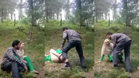 Desi Auntys Steamy Secret Outdoor Romance Revealed MMS Porn