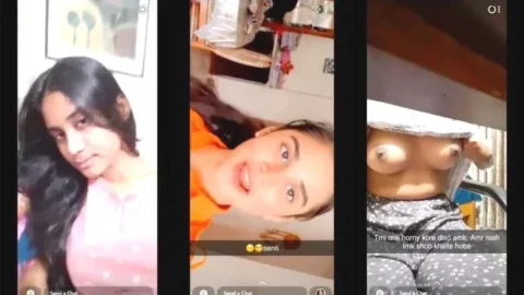 Leaked Nude Selfie of Horny Desi Girlfriend Showing Huge Tits Video MMS
